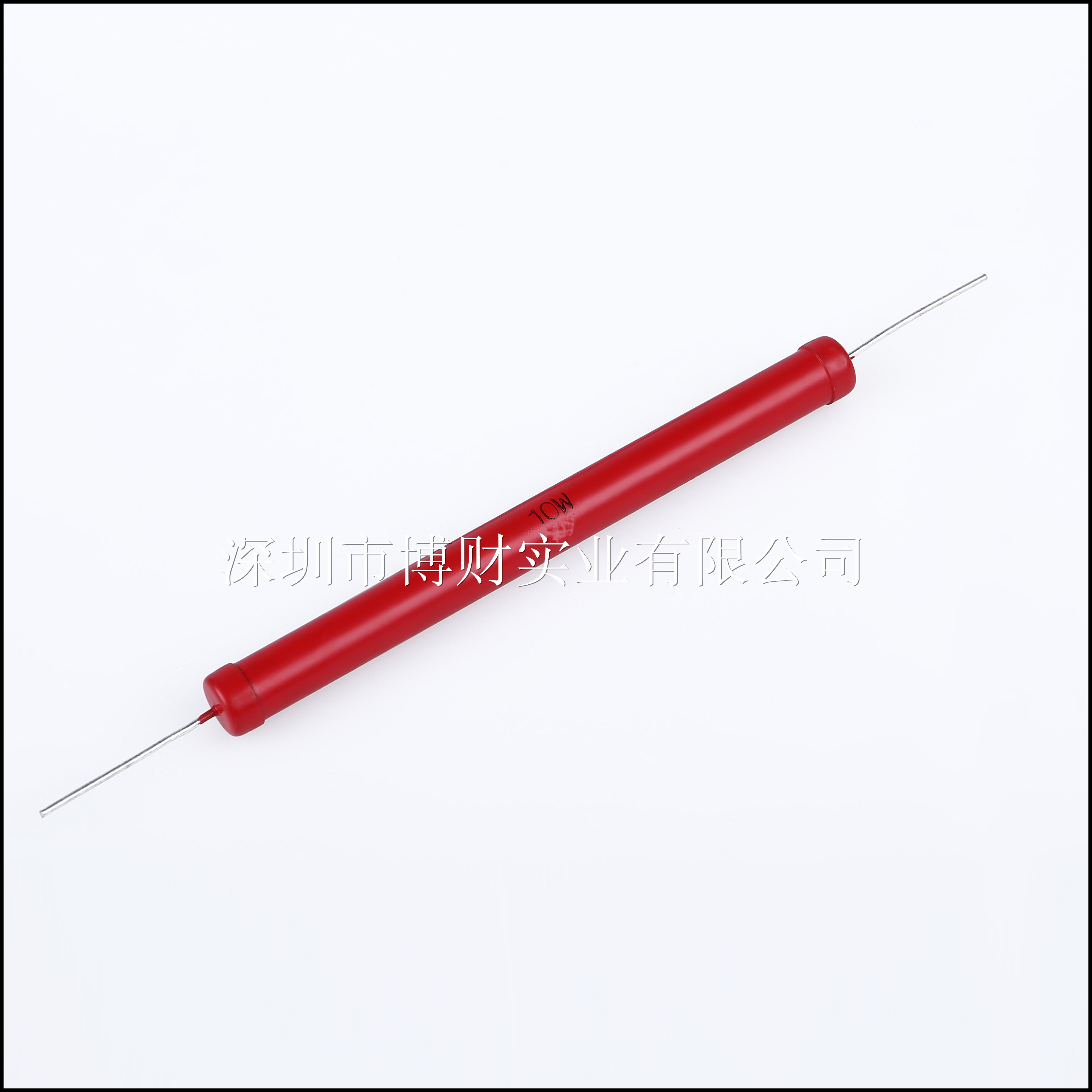 RJ8 sensless high pressure resistance 10W2K3K5K 10K glass glazed film high pressure resistance large red robe power resistance