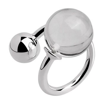 Women's simple niche design open ring