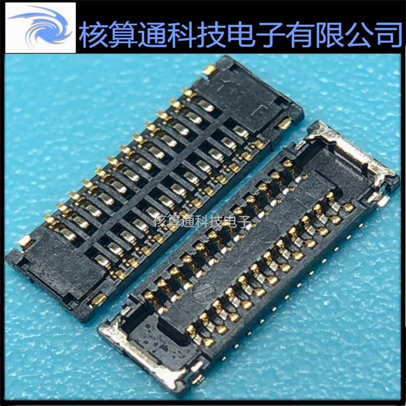 5037722410 503772-2410 MOLEX原装 24P 0.4mm间距 板对板连接器