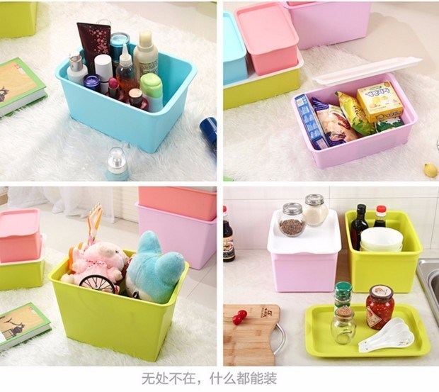 hộp nhựa ht17 Dây trang sức nhỏ hộp lưu trữ hộp lưu trữ hộp lưu trữ hộp lưu trữ máy tính để bàn hộp lưu trữ nhựa hộp gia dụng hộp đựng đồ ăn