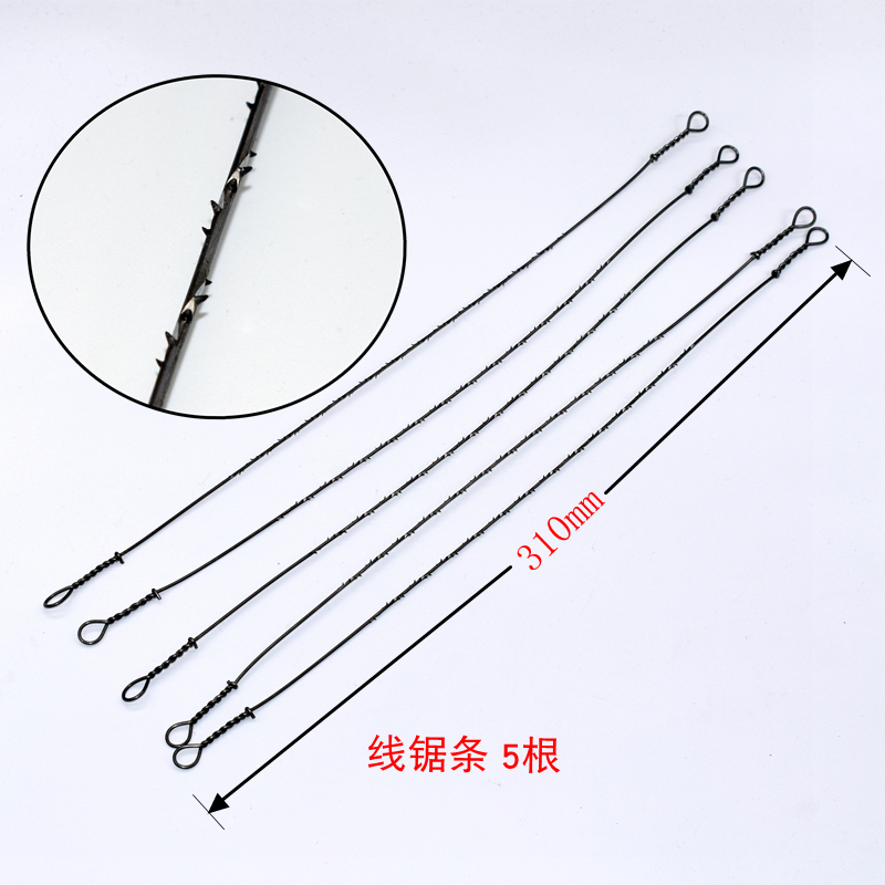 Laflower Line Saw Blade Smallpox Styling Handmade Saw Blade Steel Wire Saw Blade With Thorn Saw Blade