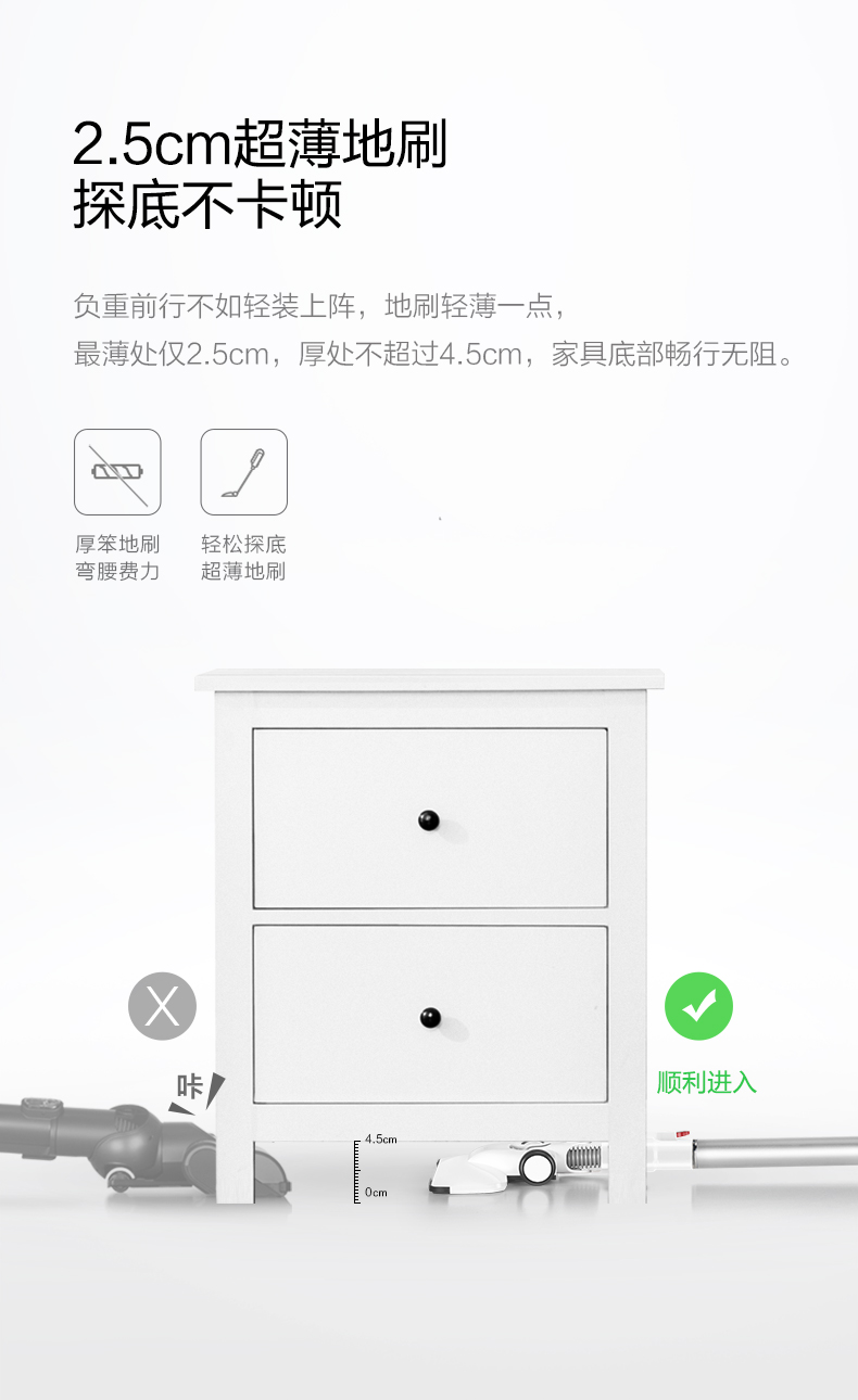 小狗 T10 Mix 无线吸尘器 日本10万转强力电机 图17