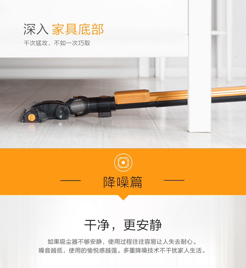 Máy hút bụi gia đình nhỏ cầm tay mạnh mẽ im lặng trừ máy hút bụi thảm công suất cao D-9005 - Máy hút bụi máy hút bụi electrolux zb3314ak