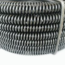 150 pipe dredging machine spring 22mm mm coarse encrypted sewer dredge spring 20 m flexible shaft
