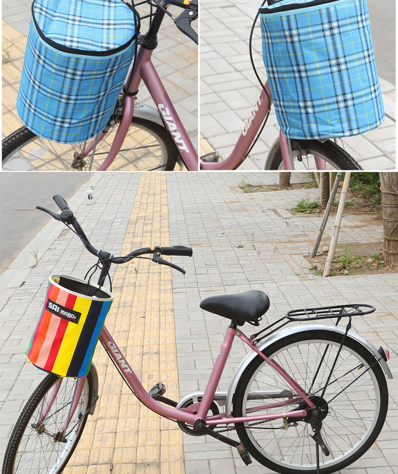 Panier pour vélo DUUTI en toile - Ref 2266768 Image 29