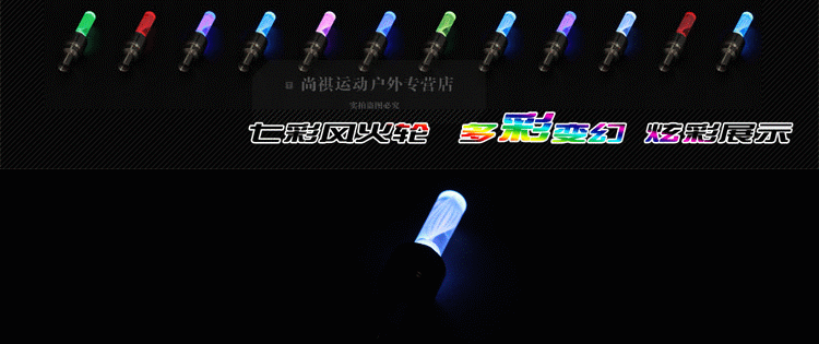 Eclairage pour vélo ROSWHEEL - feux de Valve - Ref 2401288 Image 10