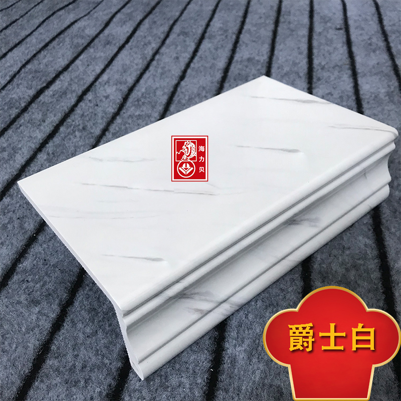 Stone-plastic imitation marble window cover Window frame edging Stone-plastic door cover Edging door frame Door cover One-piece stone-plastic line self-adhesive