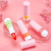 Temperature-Changing Lipstick Lipstick Cacili is not easy to decolorize and moisturize sexy red pure powder vitality Orange Temptation Red