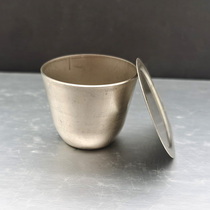 Silver crucible nickel crucible 30 50ml with high purity can customize a forming laboratory to withstand high temperature