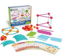 U.S. learning resources Solid Geometry Ocean Plugging Building Blocks Children's Educational Toys 2-3