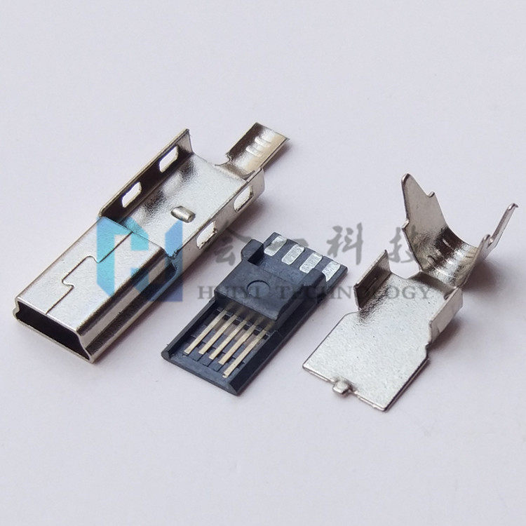 Mini USB 5P短体焊线神物!前五后四还是前五后五?真相太炸了🔥_连接器_淘宝数码网