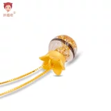 眸趣奇 Детский сувенир, подвеска, ожерелье, набор материалов, «сделай сам», серебро 925 пробы