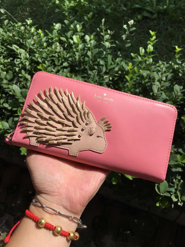 Kate Spade Smiling Hedgehog Long Wallet Kate Spade Smiling Hedgehog Long Wallet