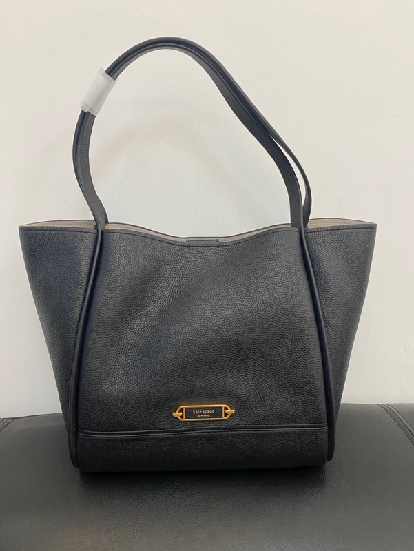 Kate Spade Black Large Tote Bag Handbag Shoulder Bag Kate Spade Black Large Tote Bag Handbag Shoulder Bag