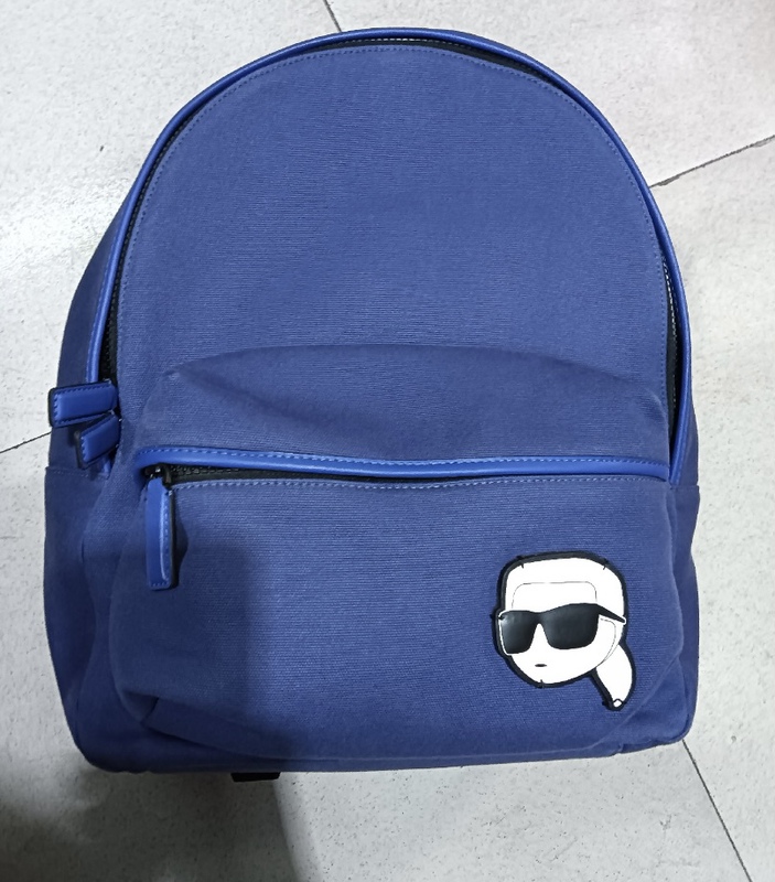 Karl Lagerfeld Blue Backpack