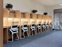 Postgraduate entrance exam self-study table study room study table shared paid immersion desk closed college student computer desk and chair