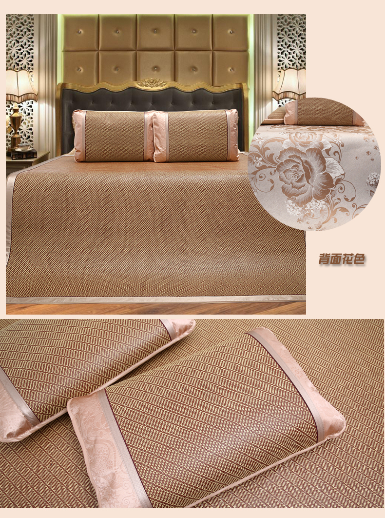 Hai mặt ghế mây dày lụa băng mat 1,5 / 1,8 m có thể được tùy chỉnh để tăng 2m2.2.4 tatami trẻ em 0.80.9 - Thảm mùa hè các loại chiếu điều hòa
