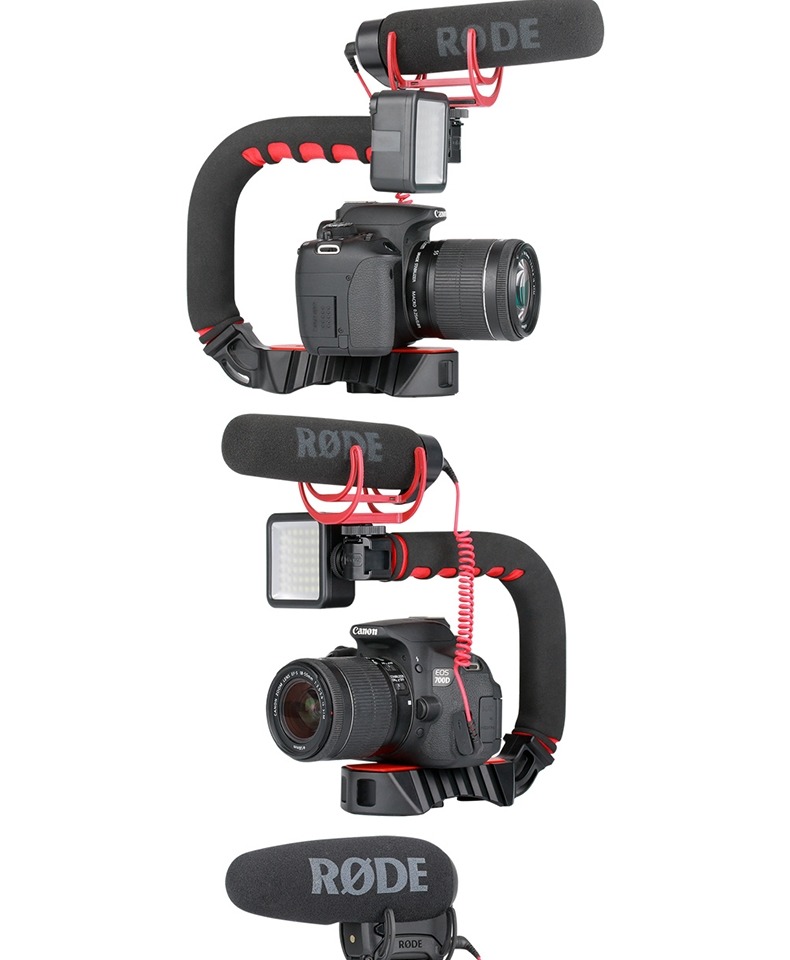 U-SLR chụp cầm tay ổn định điện thoại Vlog thỏ sống lồng C-type neo khung máy ảnh chụp ảnh với bộ phim - Phụ kiện máy ảnh DSLR / đơn chan may quay phim