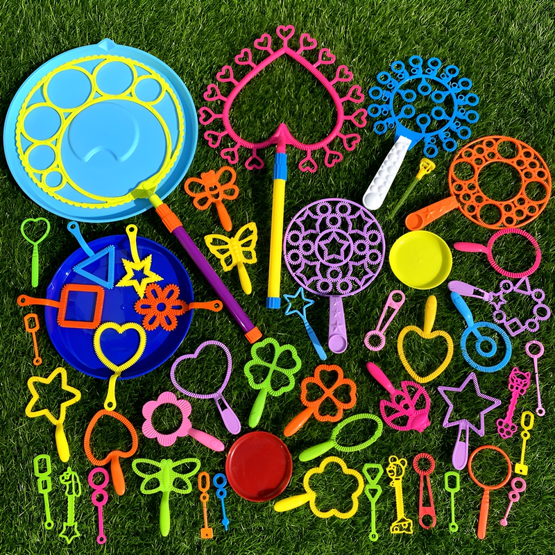 Science Experiment Creative Large and Small Bubble Tools Multi-Shaped Bubble Theme Activities Fun Exploration Soap Bubble Show