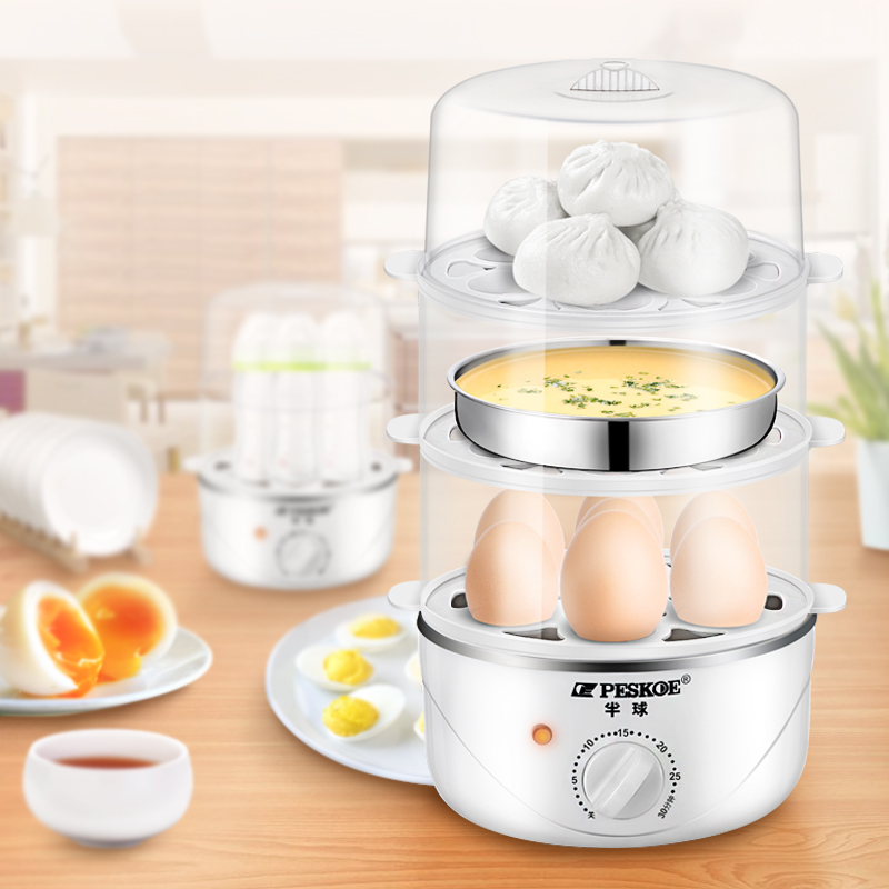 Steamed Egg Dormitory Small Power Boiled sugar Heart Egg Theorizer Special Boiler Bag quick to make hot vegetable mini for breakfast