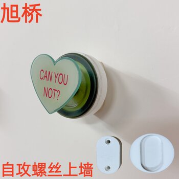 Acrylic magnetic display stand ring buckle wall display stand