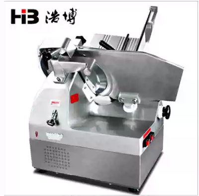 Haobo slicer commercial automatic meat slicer beef mutton roll electric desktop stainless steel 14 inch meat slicer