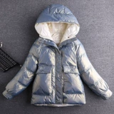 Пуховик, короткая куртка для отдыха, подходит для подростков, в корейском стиле, коллекция 2022