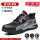 Men's labor protection shoes, anti-smash and anti-puncture, winter insulated, lightweight steel toe, old protection belt, steel plate, construction site work safety