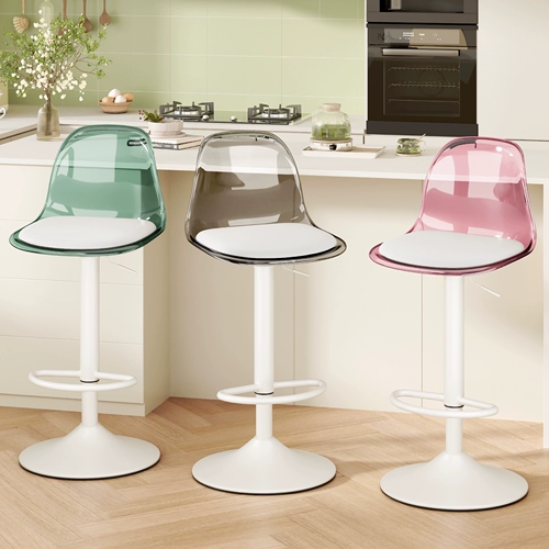 Бар Стул Light Luxury High -Foot Stool Bar Stool Bar High Стул Магазин чай Магазин сеть красной стойки фронта