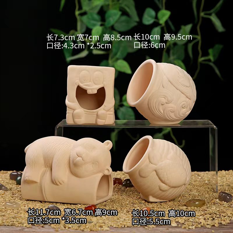 Hiding House, Fish Tank Landscaping, Ceramic Nest, Shrimp Nest, Hiding House, Mini Parrot Cichlid Spawning Tank, Ceramic Hiding Breeding Tank Hiding House, Fish Tank Landscaping, Ceramic Nest, Shrimp Nest, Hiding House, Mini Parrot Cichlid Spawning Tank, Ceramic Hiding Breeding Tank