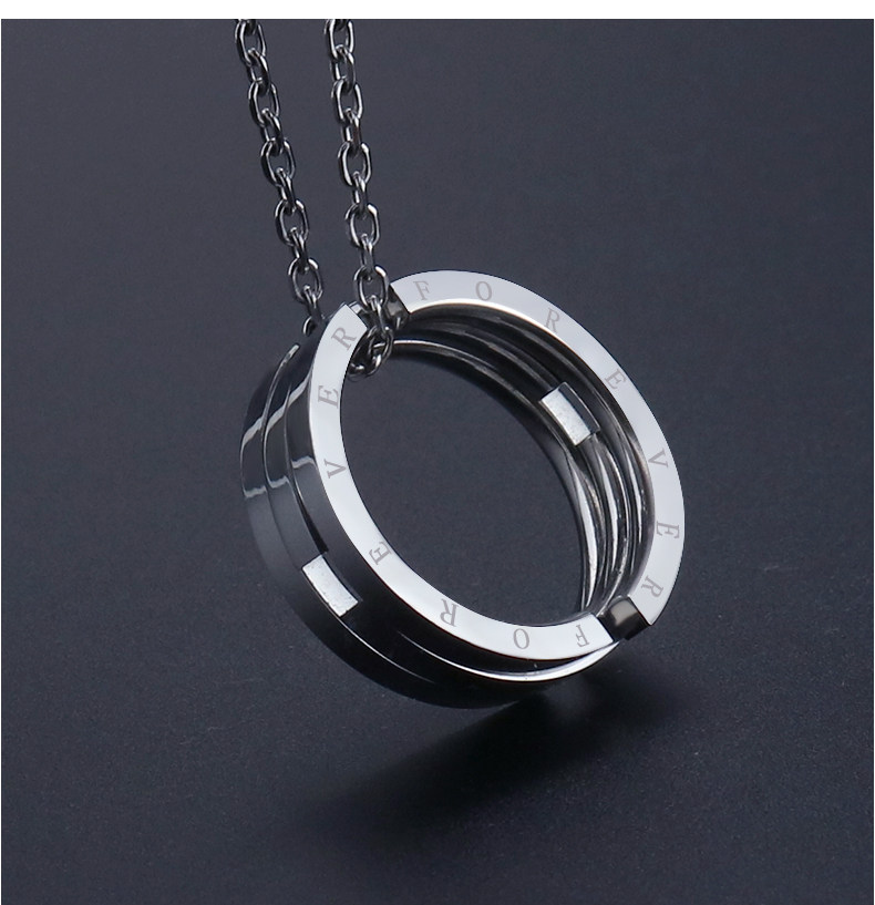 Bague mixte en Acier au titane - Ref 3087918 Image 22