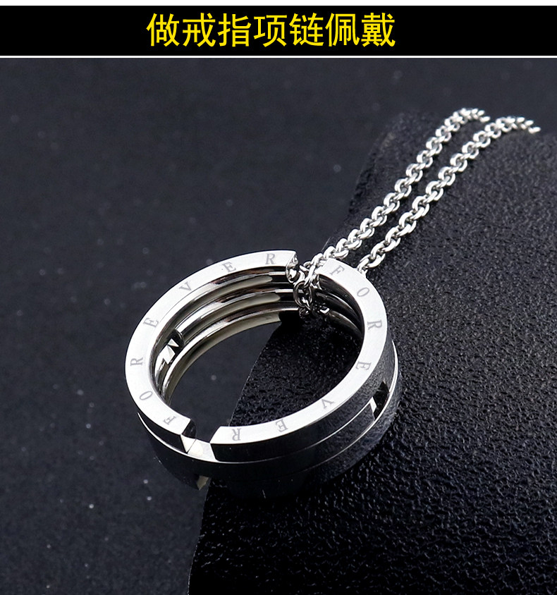 Bague mixte en Acier au titane - Ref 3087918 Image 15