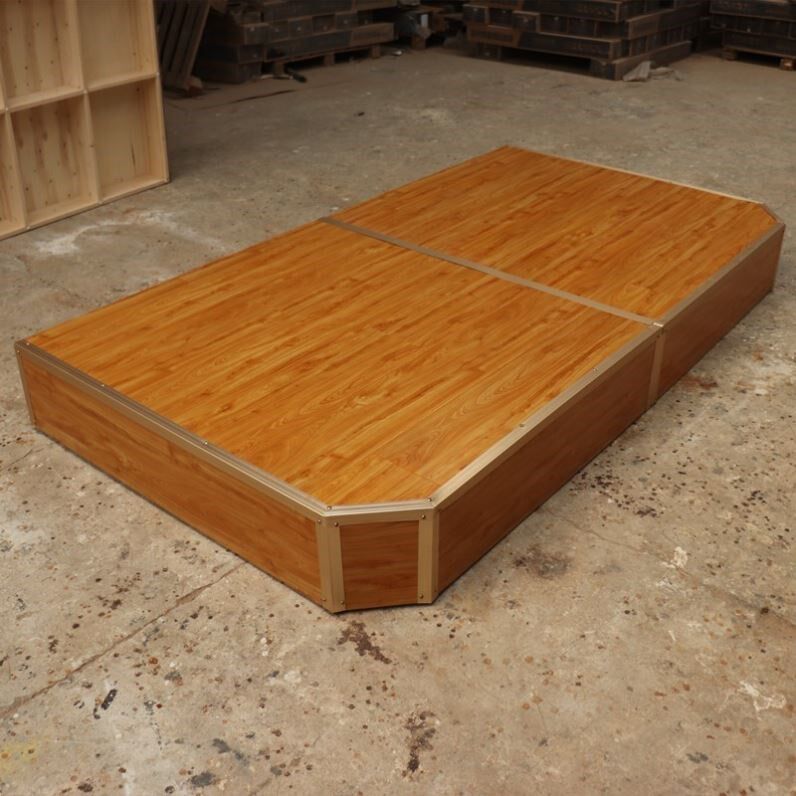 Kindergarten Lecture Desk Steel Podium Terrace Conference Room Rounded Corner Hotel Classroom Terrace Podium Treading Campus-Taobao