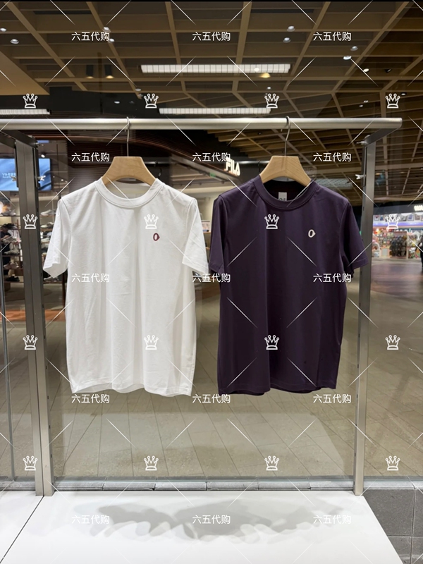 A0263Ts12 Genuine Product from the Exclusive Counter, Autumn 26, Women's 100-Count Pima Cotton Blend Short-Sleeve T-Shirt 595