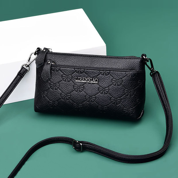French Mobile Phone Bag for Women, Crossbody 2026 New Model Small Bag, Middle-Aged Women's Bag, Mother's Bag, High-Quality Texture Women's Bag, Soft Leather