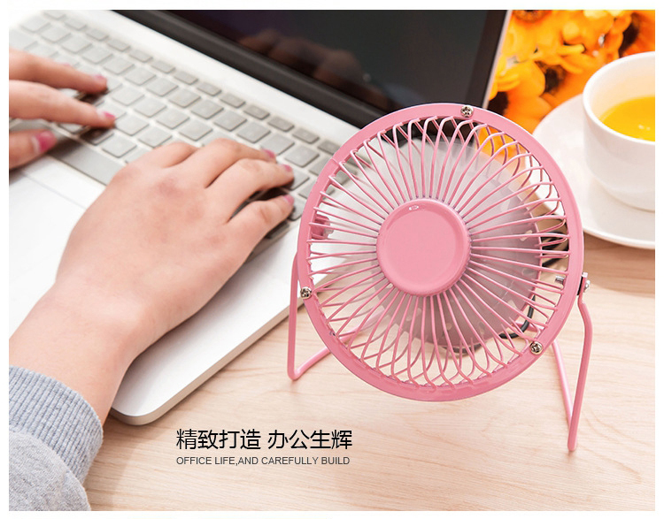 Megumi quạt USB quạt nhỏ quạt nhỏ câm ký túc xá sinh viên văn phòng máy tính để bàn máy tính giường - USB Aaccessories quạt mini để bàn sạc pin
