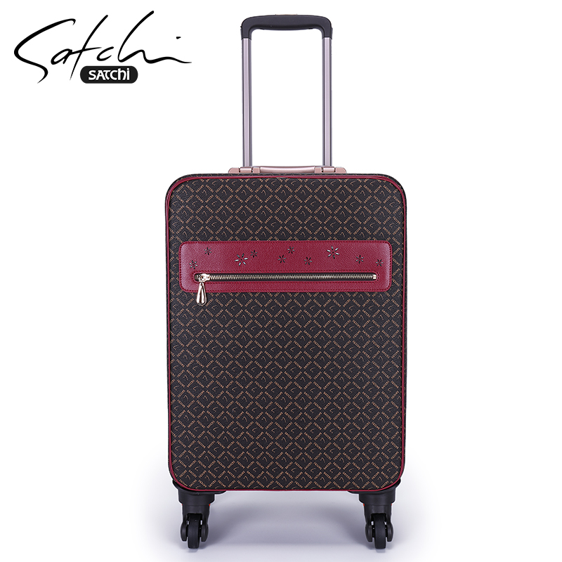 Sachella Lever Box New Code Lock Suitcase Business Fashion Den Case Korean Version Trend Suitcase Woman