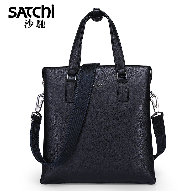 Sachman bag bag bag bag bag leather and handbag leather and handbag business handbag casual bag tide
