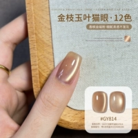 Золотые ветки и нефритовые листья кошачий глаз GY814