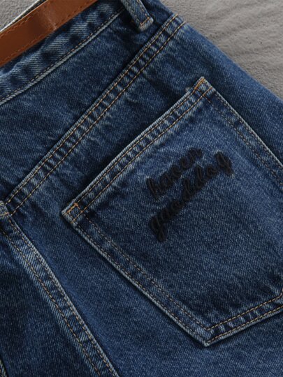 High-waisted denim shorts for women summer a-line loose wide-leg 2025 spring new small European casual hot pants