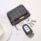 Маленькие монеты, сумка через плечо, ультратонкая маленькая сумка клатч, короткий кошелек, ключница, картхолдер