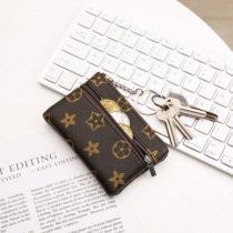Europe and the United States new zipper coin purse womens mini clutch ultra-thin short wallet key bag coin bag money bag