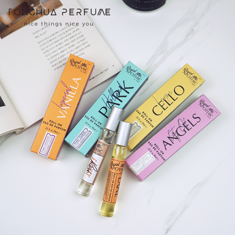 Dutch Park/Angel City/Lemon Feast/Vanilla Men's and Women's Perfume Sample 10ml Roll-On Long-Lasting