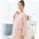 Qiao Niya giam cầm quần áo mùa xuân và mùa thu cotton sau sinh cho con bú quần áo cho con bú dịch vụ tại nhà phù hợp với bà bầu đồ ngủ mùa hè - Giải trí mặc / Mum mặc