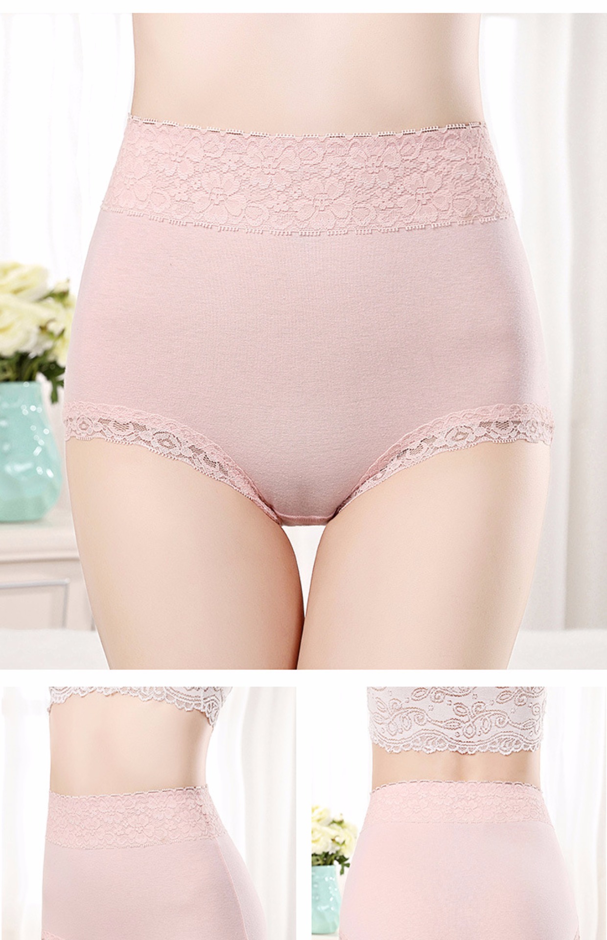 4 phụ nữ chất liệu cotton quần lót ck