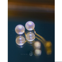  Pearl ear line 18K gold ear plug wild artifact can be used with your earrings