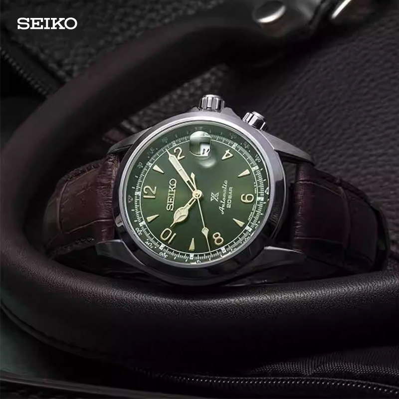 日本进口SEIKO精工手表男士PROSPEX登山者6R机芯机械表SPB121J1-Taobao Malaysia