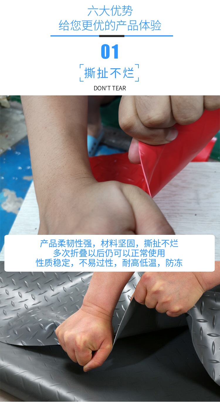 Gân chống trượt mat cao su xưởng lối đi lát phòng tắm cầu thang nhựa PVC thảm cao su Oxford thảm - Thảm sàn thảm xốp lót sàn 100x100 giá bảo nhiều