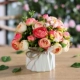 Hoa giả Bắc Âu trang trí hoa nhân tạo trang trí phòng khách trang trí bàn trang trí nhỏ tươi cắm hoa cắm bó hoa - Hoa nhân tạo / Cây / Trái cây tường cây giả