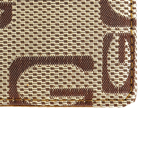 Comix A1570 Brocade Portable Business Clip Clip Busins ​​Box Jinzhi Series Magnetic Brown